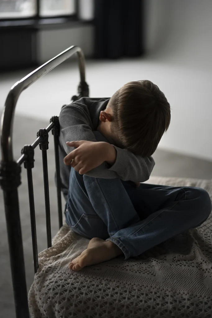 sad kid